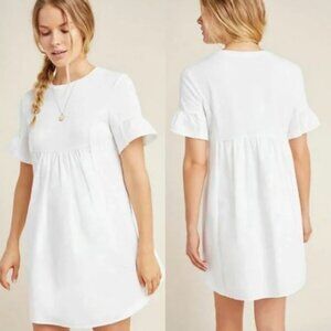Brand New White Anthropologie Dress!